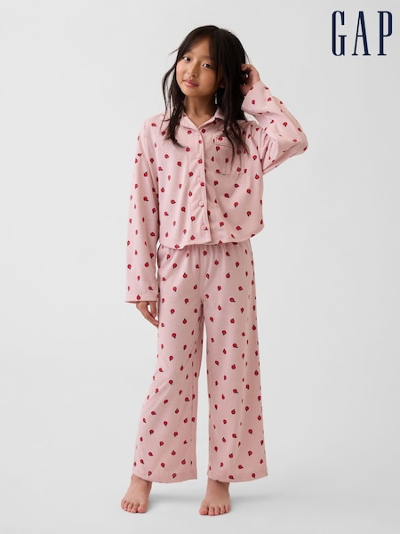 Pink Apple - Gap Print Pyjamas Set (5-13yrs)