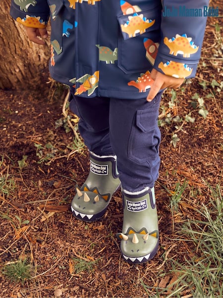 JoJo Maman Bébé Cosy Lined Dino Ankle Wellies (404105) | 39 € - 42 €
