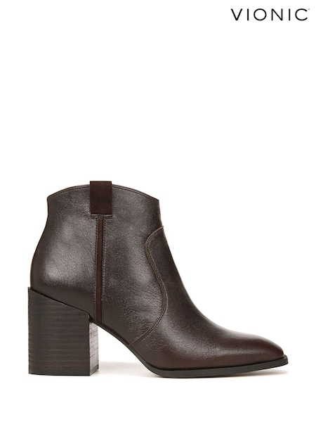 Vionic Regan Leather Ankle Boots (404976) | €138