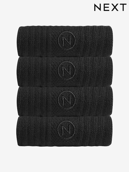 שחור - מארז של 4 - Sports Socks (405138) | ‏48‏₪