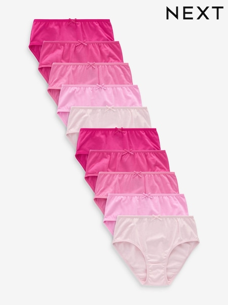 Pink - Briefs 10 Pack (1.5-16yrs) (407088) | 18 € - 26 €