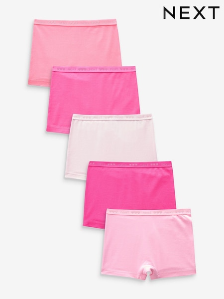 Rosa brillante - Short Briefs 5 Pack (2-16yrs) (407195) | 17 € - 25 €