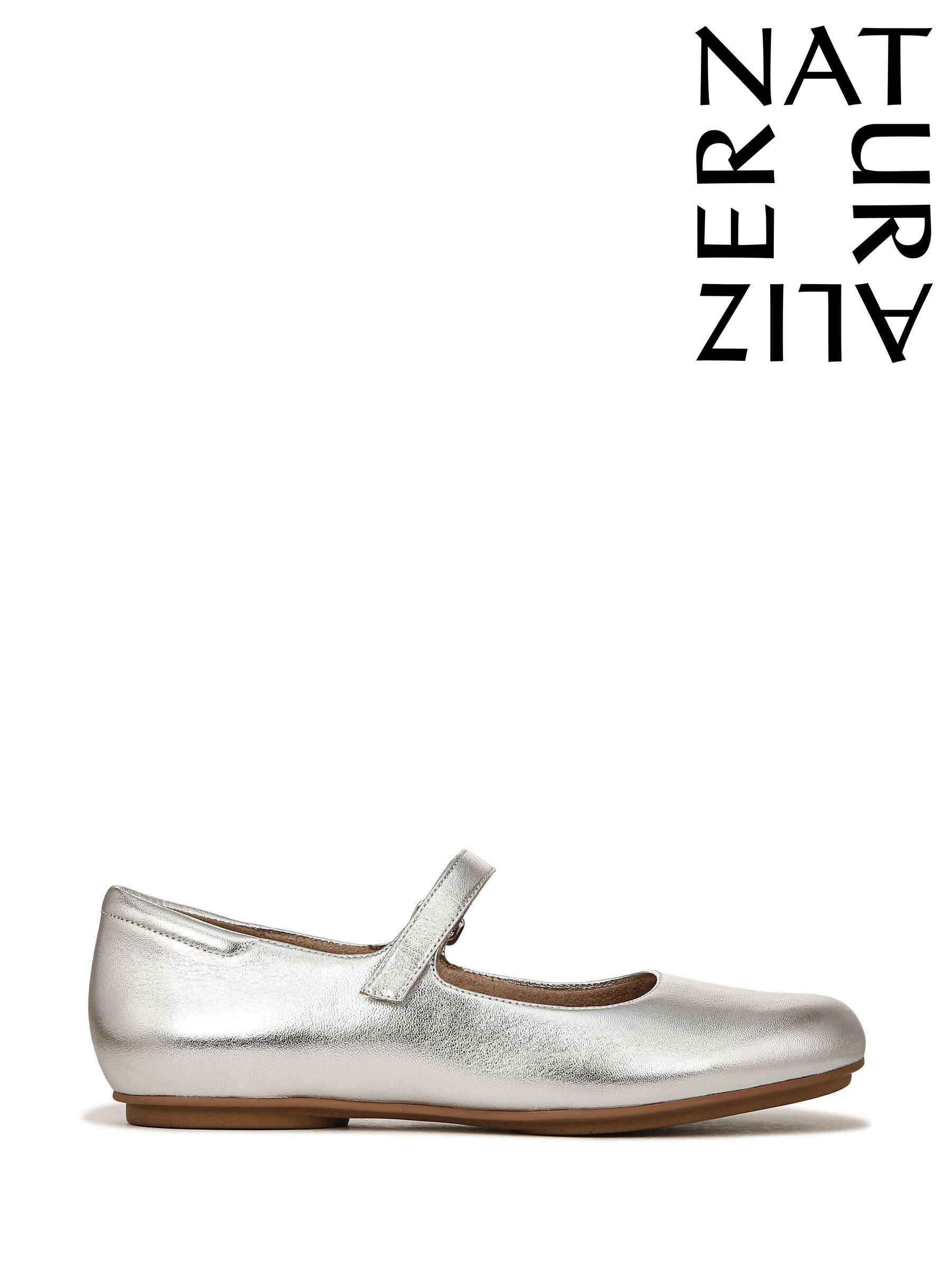 Naturalizer silver shoes cheap