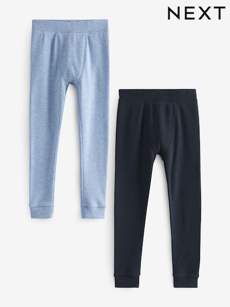 Blue/Navy - Thermal Leggings 2 Pack (2-16yrs) (408334) | € 12 - € 17