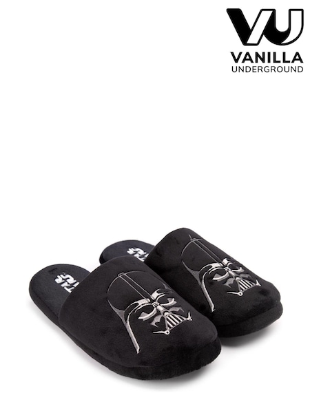 Vanilla Underground Black Star Wars Mens Character Slippers (408385) | €23