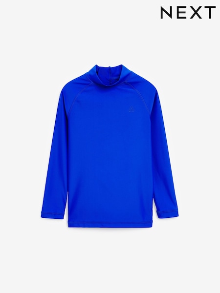Cobalt Blue Long Sleeve Sunsafe Rash Vest (1.5-16yrs) (408474) | €9 - €18