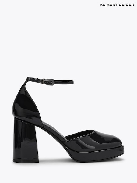 שחור - Kg Kurt Geiger Sidney Block Heeled Sandals