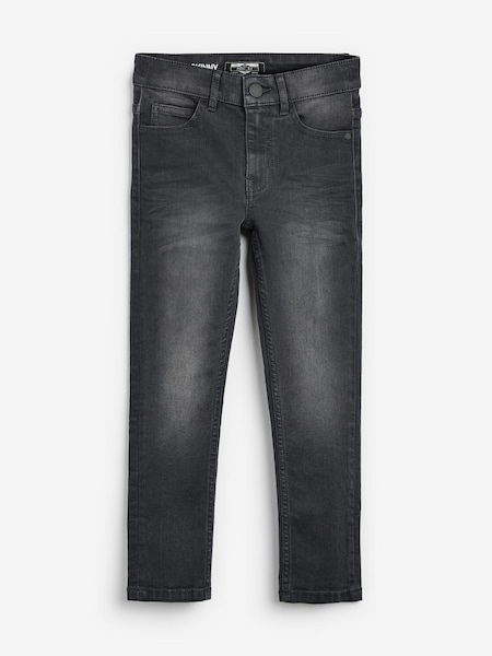 Grey Denim Super Skinny Fit Cotton Rich Stretch Jeans (3-16yrs) (409678) | €7 - €10