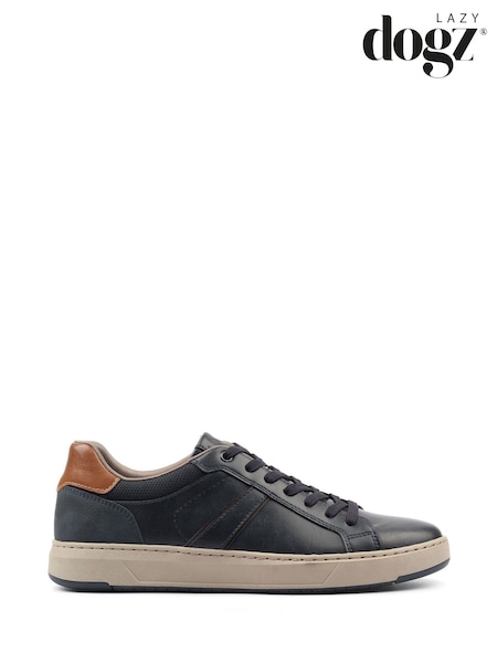Blue - Regular Lazy Dogz Phillip Trainers