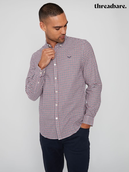 Threadbare Red 100% Cotton Long Sleeve Check Shirt (410880) | €32