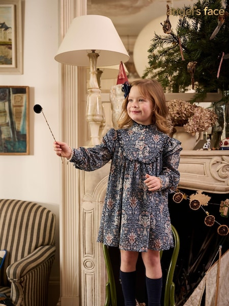 Angels Face Navy Blue Tabatha Printed Dress (411171) | €35