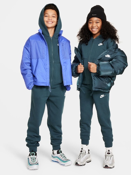 Verde - Trening din fleece Nike Club (411773) | 305 LEI