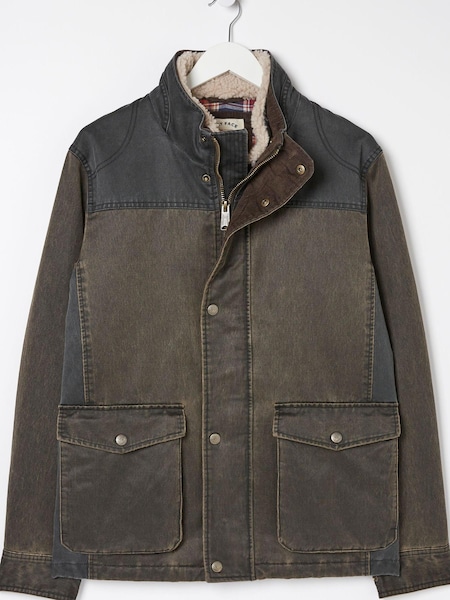 FatFace Brown Broadsands Colour Block Jacket (411829) | €72