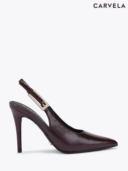 Red - Carvela Blanca Slingback Heeled Shoes