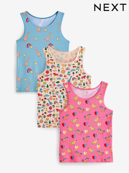 Pink/Blau - Fairy Vests 3 Pack (1.5-16yrs) (412107) | 11 € - 17 €
