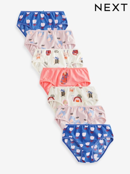 Blau & Orange - Print Briefs 7 Pack (1.5-12yrs) (412189) | 9 € - 11 €