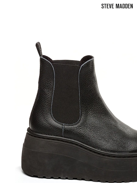 Steve Madden Pegasus Bootie Black Leather (412273) | € 127
