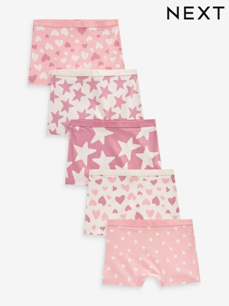rožnata - Stampy Short Briefs 5 Pack (2-16yrs) (412300) | € 16 - € 24