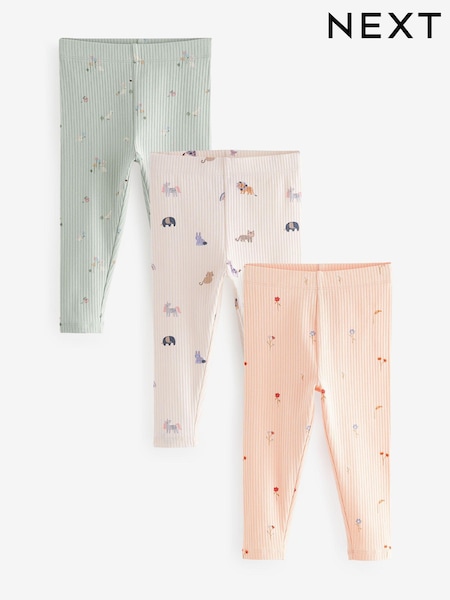 Gelb - Leggings 3 Pack (3mths-7yrs) (412556) | 12 € - 16 €