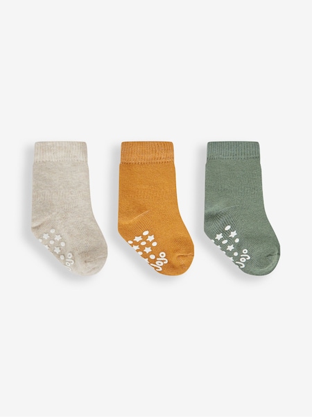 JoJo Maman Bébé Green 3-Pack Extra Thick Socks (412919) | €14
