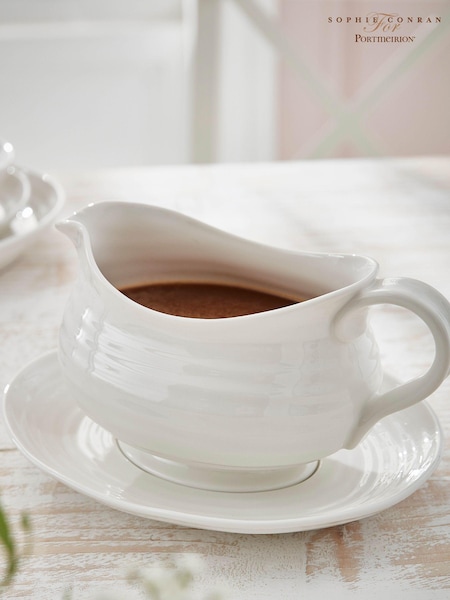 Portmeirion White Gravy Boat (412926) | €68