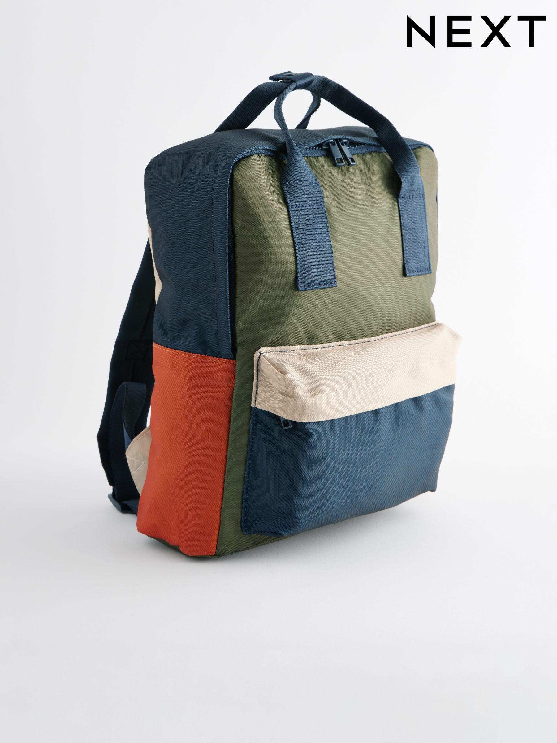 Rains colour block backpack outlet