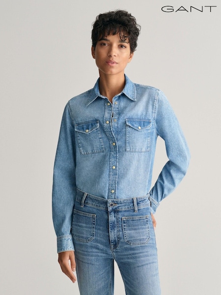 GANT Regular Fit Denim 100% Cotton Shirt (413567) | 92 €