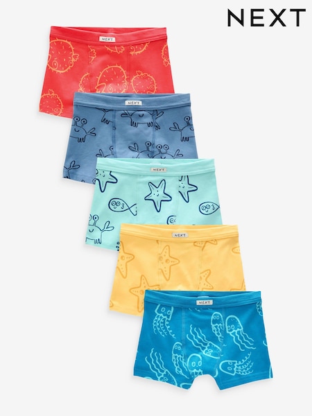 Meerprint - Soft Waistband Trunks 5 Pack (1.5-12yrs) (413833) | 20 € - 23 €