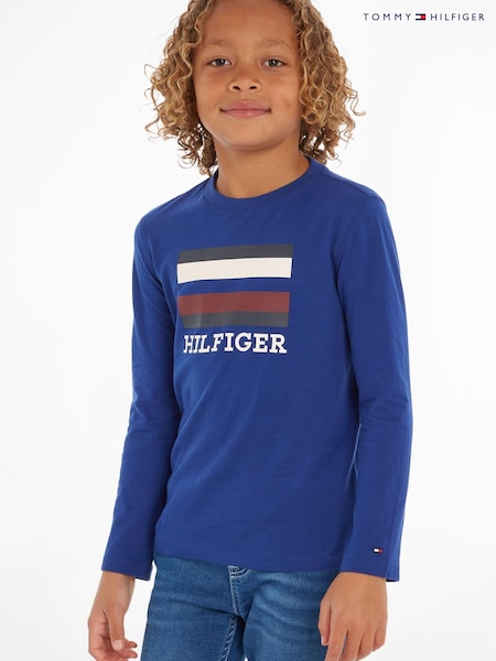 Tommy Hilfiger Boys Blue Logo T-Shirt (413936) | €14.50 - €18.50