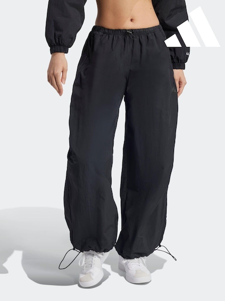 adidas Black City Escape Parachute Joggers (415068) | AED160