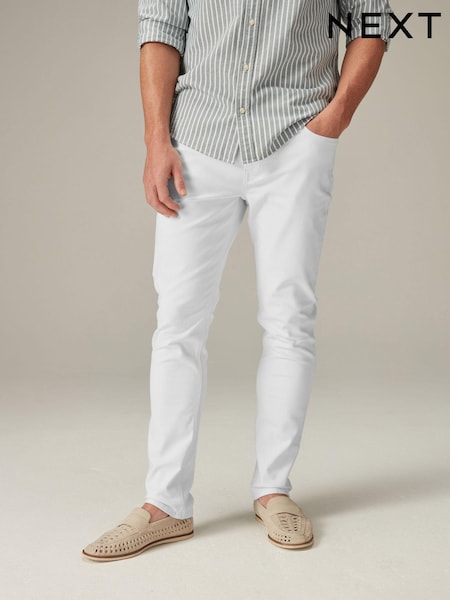 Белый - Essential Stretch Jeans (415670) | €4