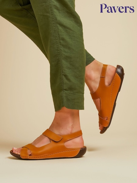 rumenorjava; poltna - Pavers Ladies Touch Fasten Sandals (415972) | € 43