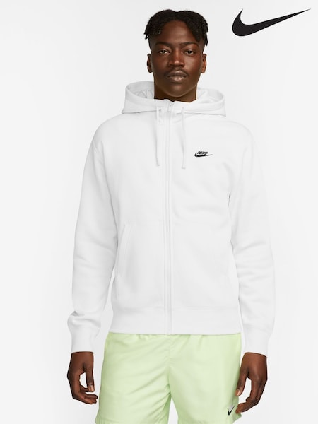 Vit - Nike Club Zip Up Hoodie (416929) | kr1 029