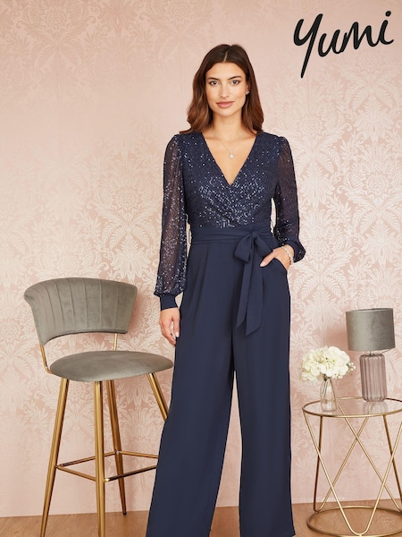 Yumi Sequin Jumpsuit With Long Sleeves (417010) | 99 €