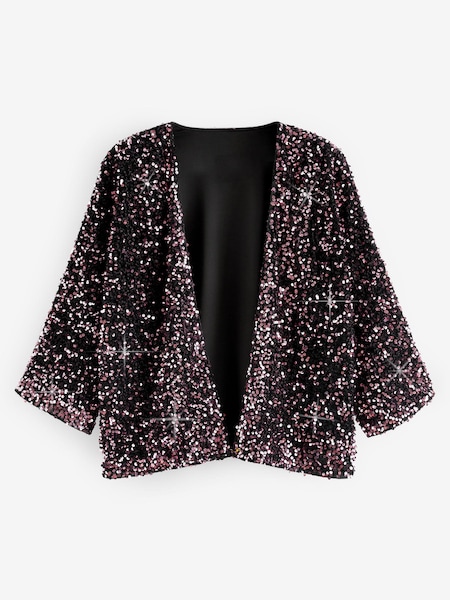 Berry Red Sequin Jacket (417040) | €24