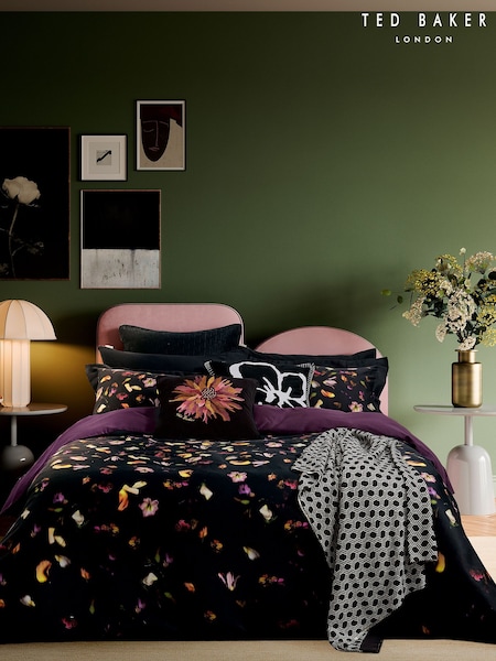 Ted Baker Multi Scattered Floral 100% Cotton Duvet Cover and Pillowcase Set (417968) | 728 QAR - 889 QAR