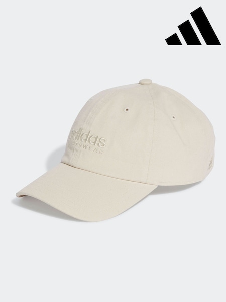 adidas Light Brown 100% Cotton Sportswear Dad Cap (418787) | $39