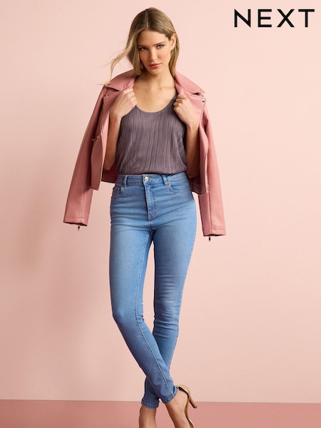 Bright Blue Push-Up Skinny Jeans (41B050) | € 18