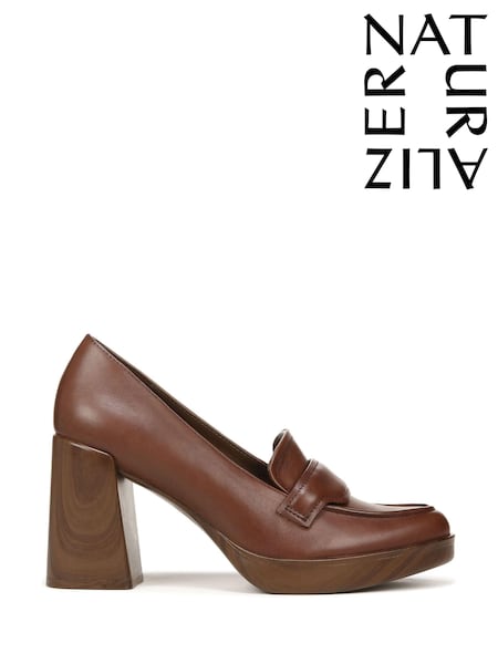 Naturalizer Genn Amble Slip-On Patent Brown Leather Shoes (420575) | €107