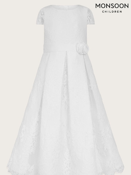 Monsoon Floral Lace Pleated Dress (420910) | €46 - €53