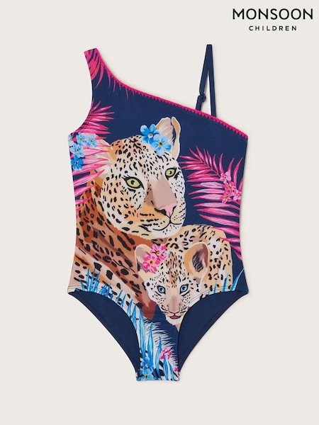 Monsoon Asymmetric Leopard Print Swimsuit (420926) | ‏135 د.إ.‏ - ‏ 163‏ د.إ.
