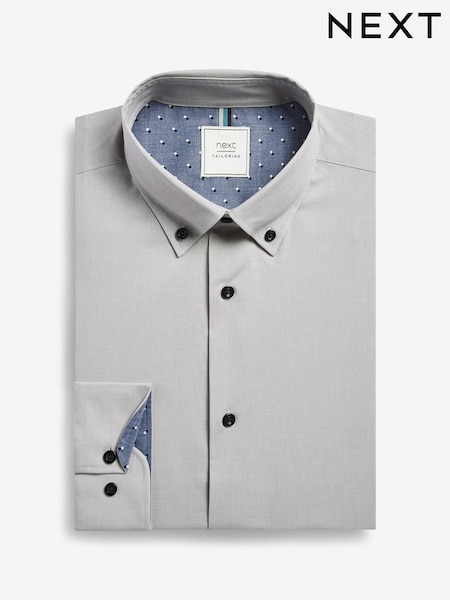 Svetlo siva - Klasičen kroj, enojna manšeta - Motion Flex Shirt (421711) | € 9