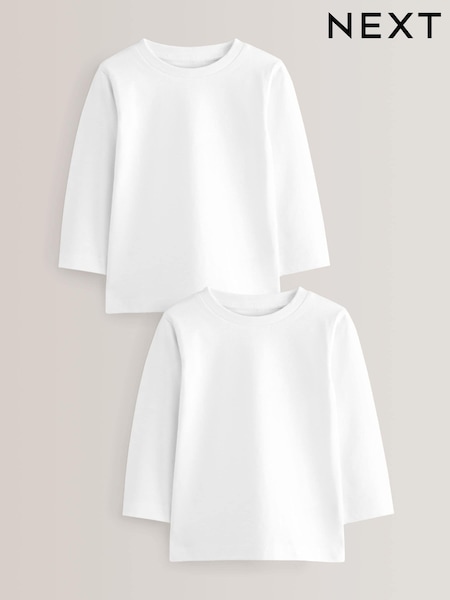 Blanco - Long Sleeve T-Shirts 2 Pack (3mths-7yrs) (422467) | 10 € - 15 €