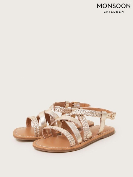 Monsoon Leather Plaited Sandals (422476) | 85 LEI - 93 LEI
