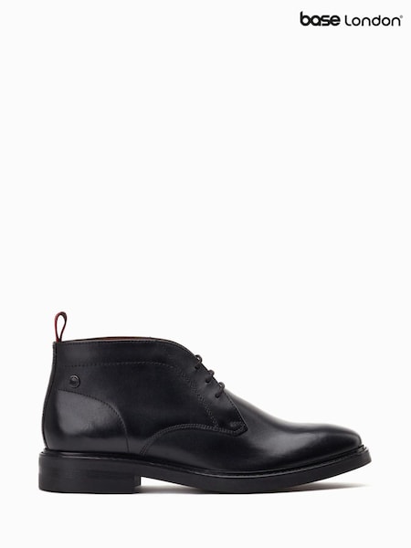 Musta - Base London Knebworth Nyöritettävä; nauha- Chukka Saappaat (422530) | €148