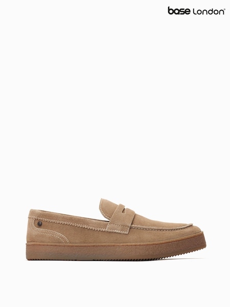 Бежевий - Base London Claude Slip On Penny Loafers (422795) | 3 605 грн