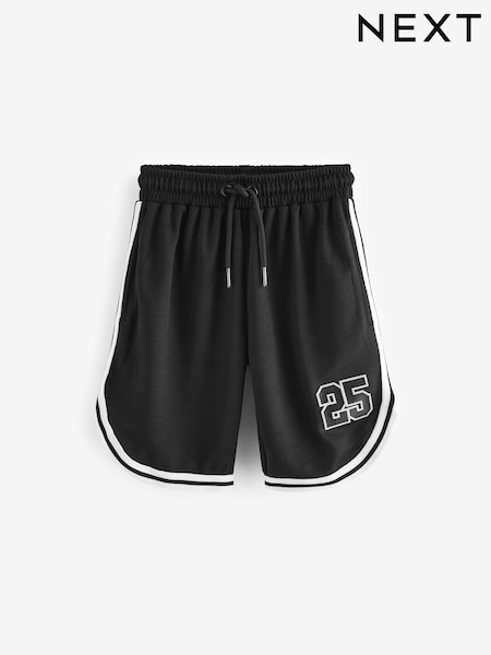 črna - Mesh Basketball Style Shorts (3-17yrs) (423234) | € 7 - € 11