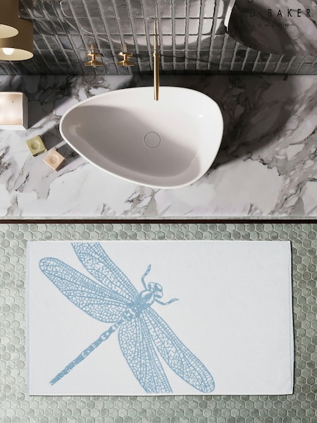 Ted Baker Denim 100% Cotton Dragonfly Bath Mat (423417) | AED191