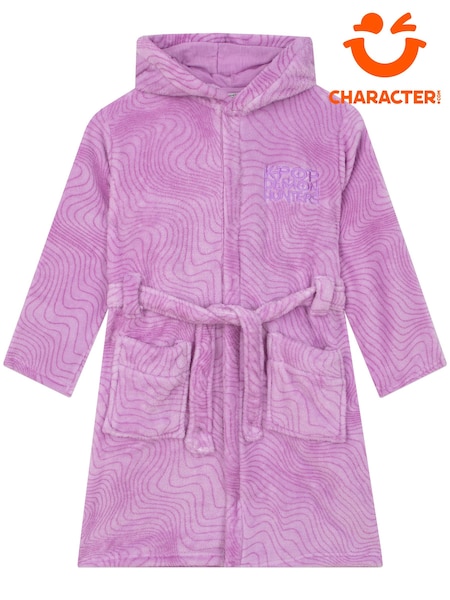 Purple - Character K-pop Demon Hunters Huntrix Dressing Gown