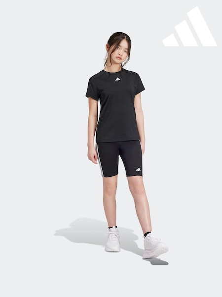 adidas Black Kids Train Essentials T-Shirt and Shorts Set (423482) | €16